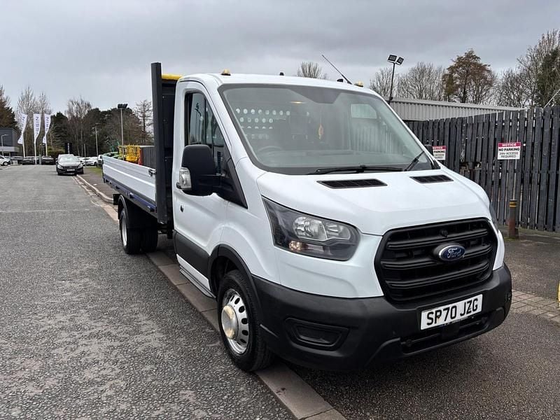 Begagnad Ford Transit 130 HK (95 kW) 2020 Vit Cab