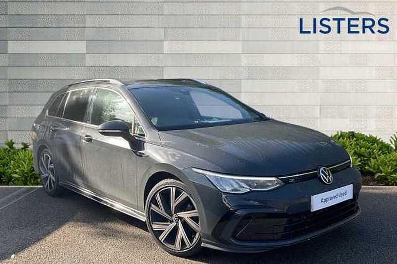 Grey Used 2021 VW Golf VIII R-line Estate | £17,790 (Fair price) - Image 1/4