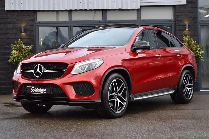 Used Mercedes GLE350 AMG Line Premium Plus 2016 Red Coupe