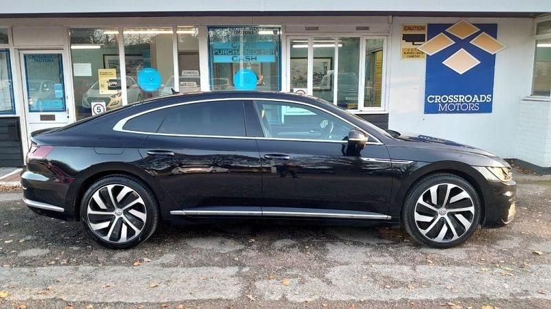 Used VW Arteon R-line 190 HP (139 kW) 2019 Black Hatchback