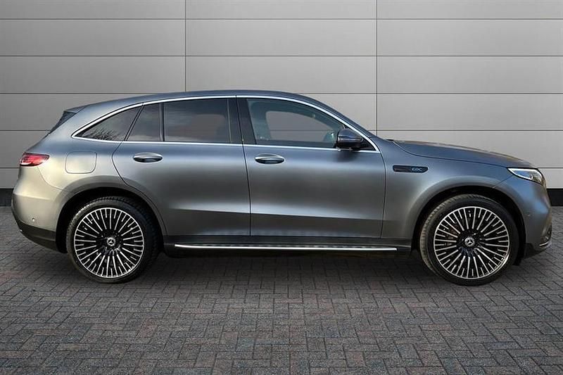 Used Mercedes EQC400 AMG Line Premium 300 kW (408 HP) 2021 Selenite grey SUV
