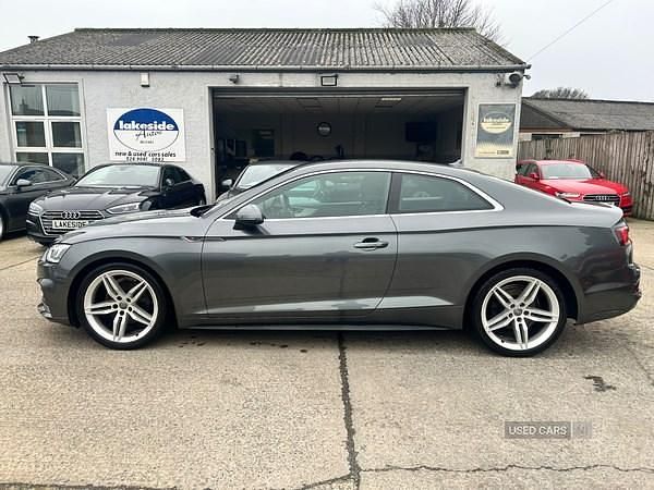 Used Audi A5 S-Line 150 HP (110 kW) 2020 Grey Coupe