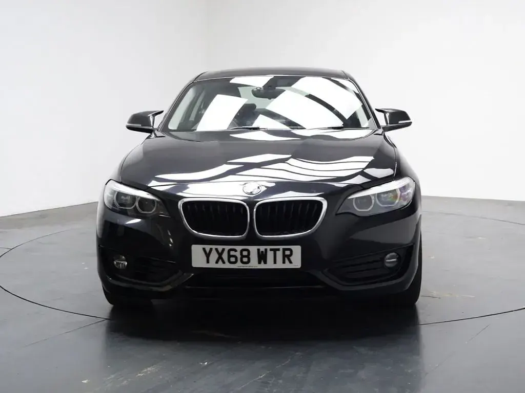 Used BMW 218 Sport Line 136 HP (100 kW) 2018 Black Coupe