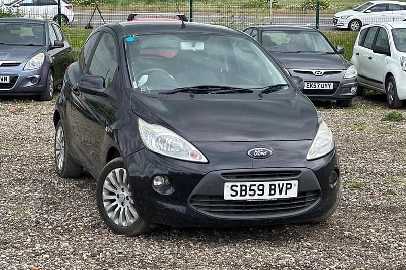 Black Used 2009 Ford Ka Zetec Hatchback | £1,290 (Fair price) - Image 1/1