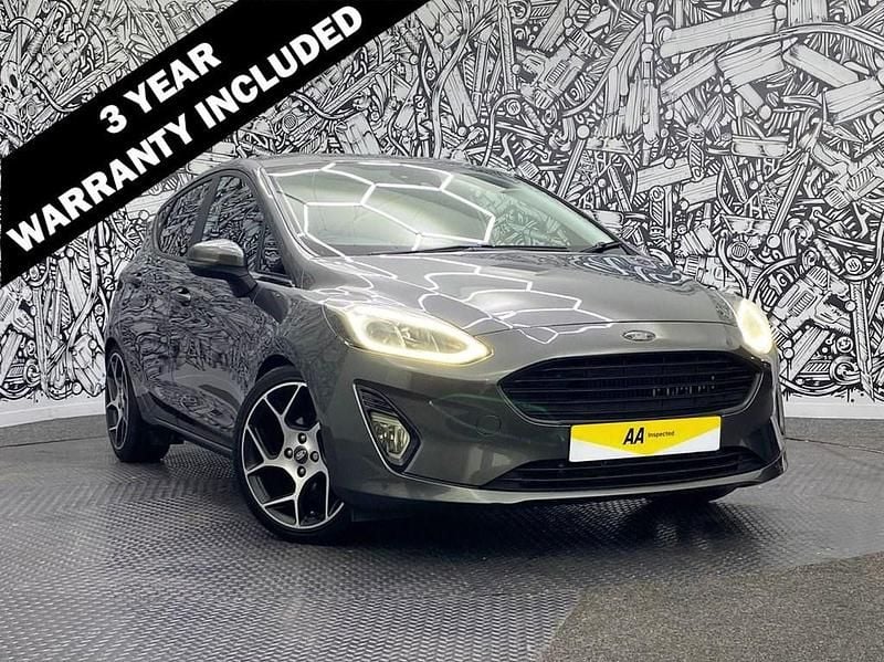 Grey Used 2019 Ford Fiesta Titanium Hatchback | £9,595 (Fair price) - Image 1/2