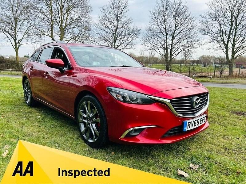 Used Mazda 6 Inclusive 175 HP (128 kW) 2015 Red Estate