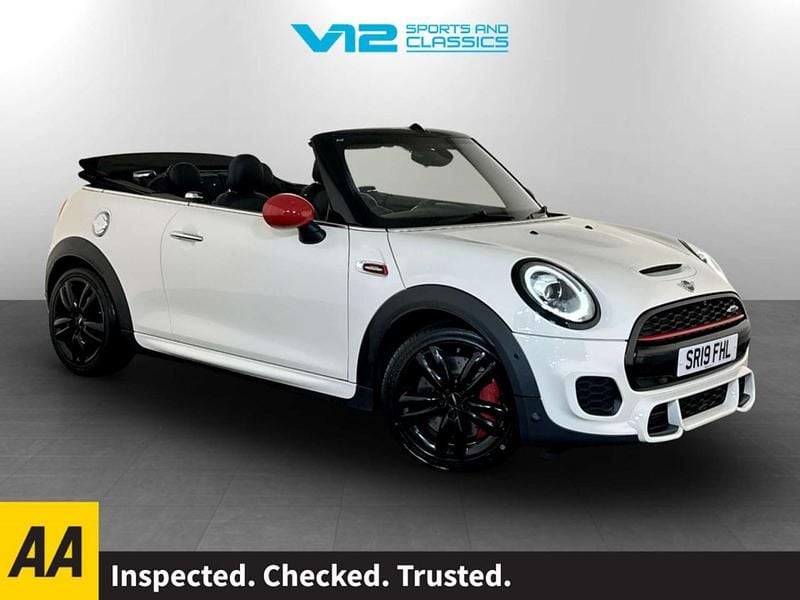 White Used 2019 Mini John Cooper Works Cabriolet Cabriolet | £16,495 (Good price) - Image 1/2