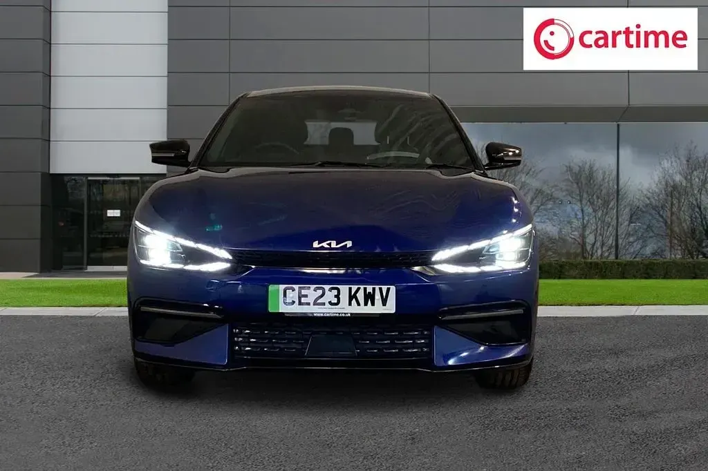Used Kia EV6 GT-Line 166 kW (226 HP) 2023 Blue SUV