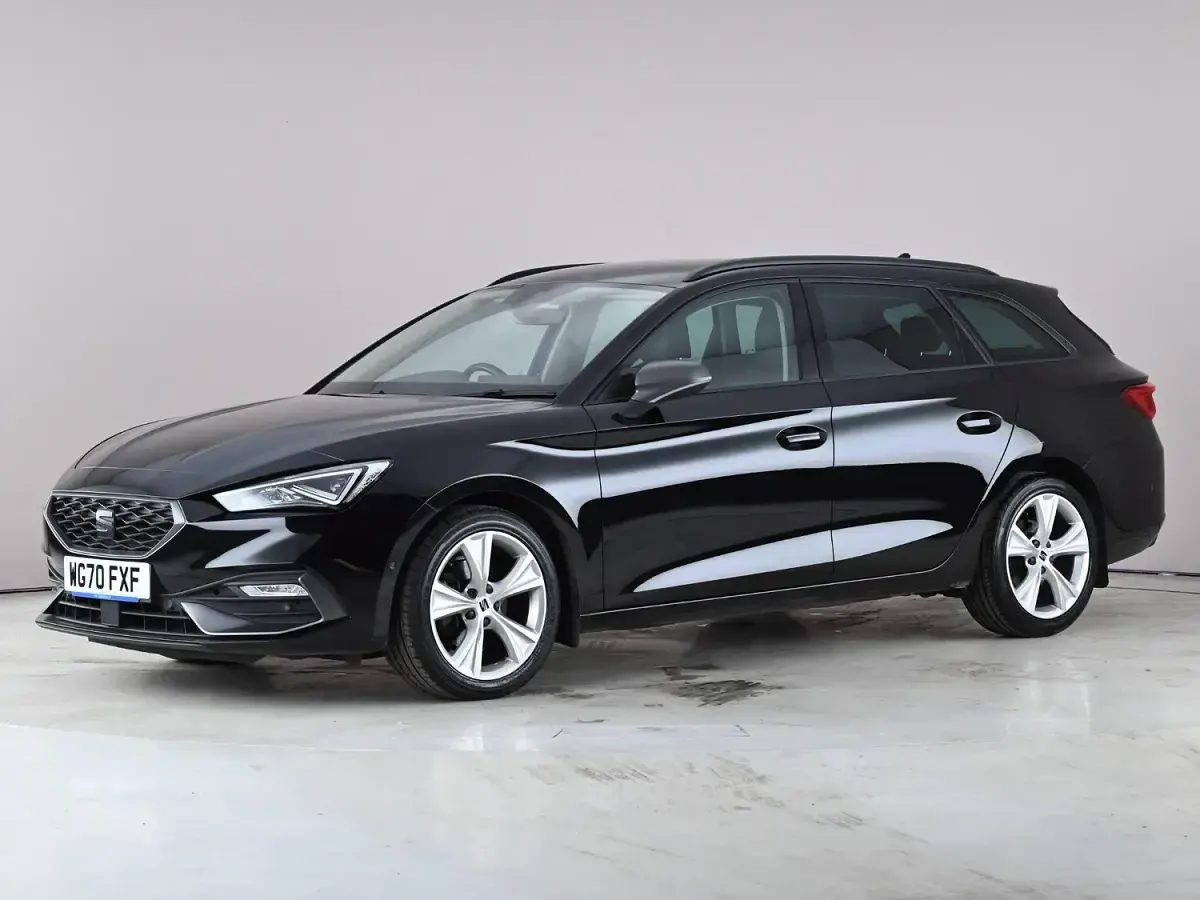 Used Seat Leon FR 272 HP (200 kW) 2021 Black Estate