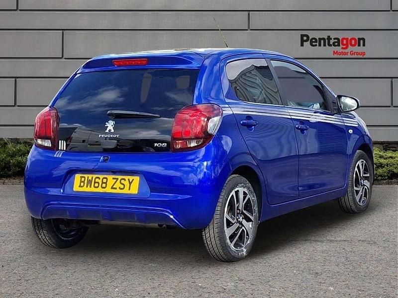 Used Peugeot 108 Collection 71 HP (52 kW) 2019 Blue Hatchback