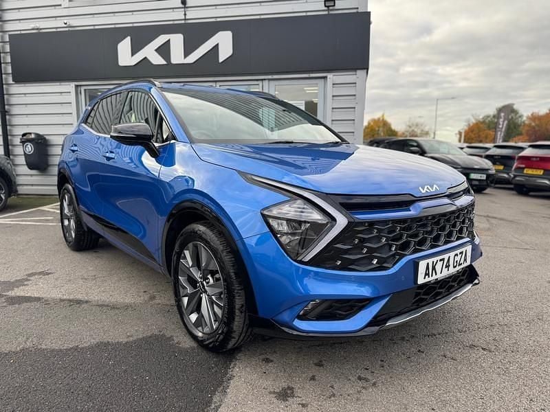 Blue flame Used 2025 Kia Sportage GT-Line SUV | £27,595 (Super price) - Image 1/4