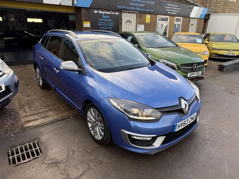 Used Renault Mégane GT Line GT-Line 2013 Blue Estate