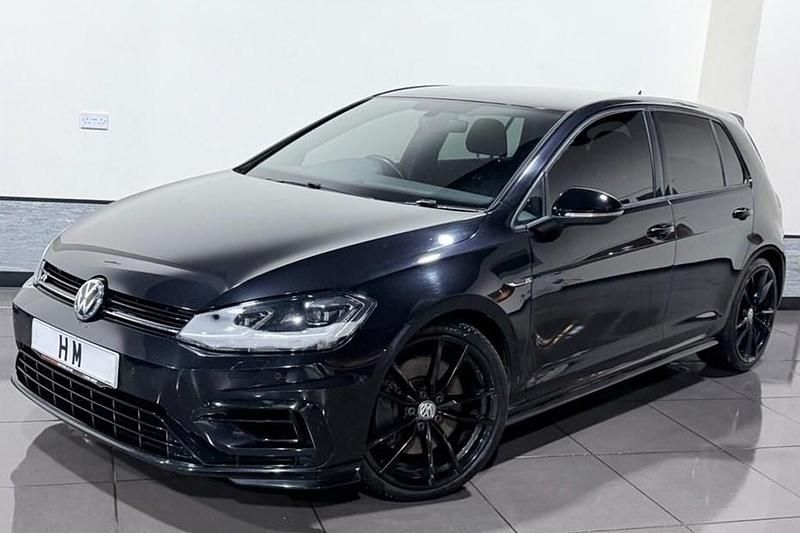 Black Used 2017 VW Golf VII R Hatchback | £18,895 (Fair price) - Image 1/1