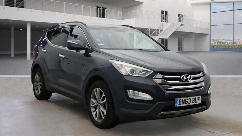 Blue Used 2013 Hyundai Santa Fe Premium SUV | £7,995 (Fair price) - Image 1/3