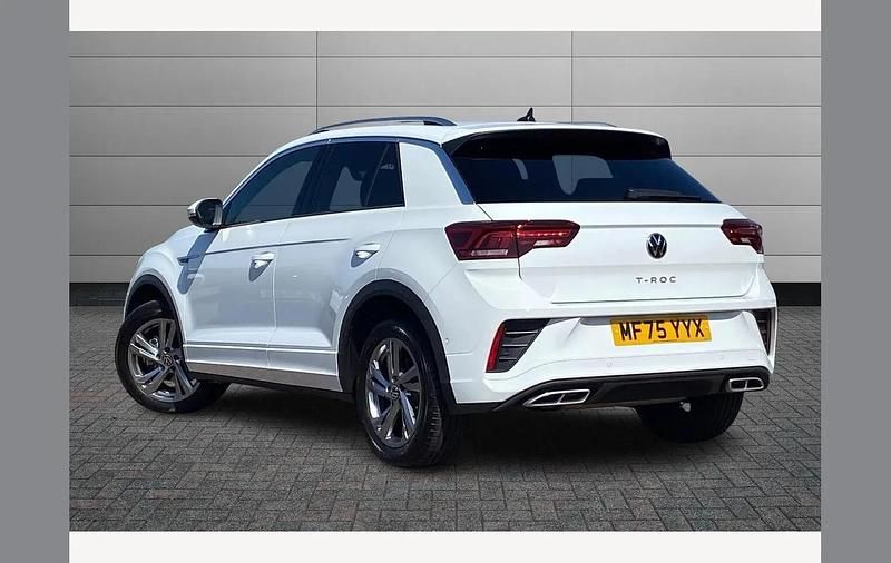 Used VW T-Roc R-line 150 HP (110 kW) 2025 White SUV
