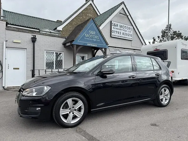Used VW Golf VII Edition 125 HP (91 kW) 2016 Black Hatchback