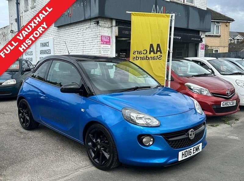 Blue Used 2016 Vauxhall Adam S Hatchback | £5,295 (Fair price) - Image 1/4
