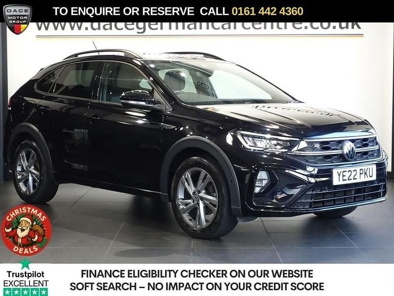 Black Used 2022 VW Taigo R-line SUV | £16,989 (Fair price) - Image 1/3