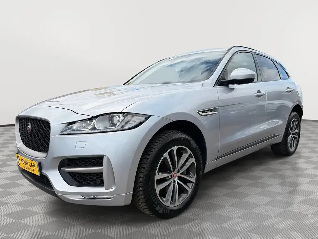 Used Jaguar F-Pace R-Sport 180 HP (132 kW) 2017 Silver SUV