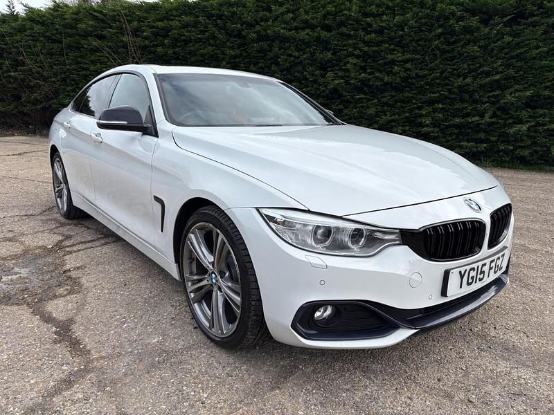 Used BMW 420 Sport Line 2015 White Coupe