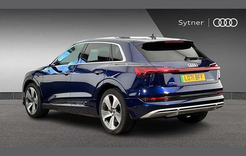 Used Audi e-tron S-Line 230 kW (313 HP) 2021 Blue SUV