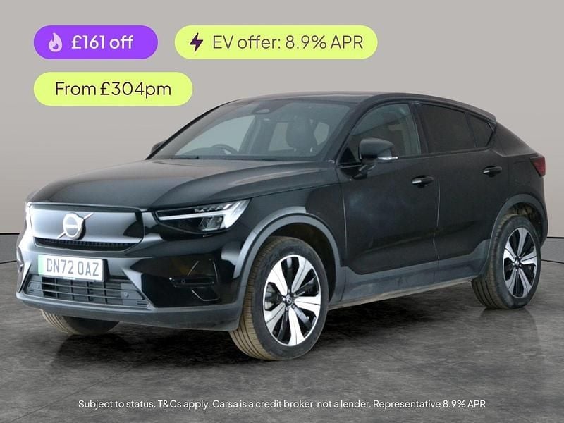 Used Volvo C40 Core 169 kW (231 HP) 2022 Black SUV