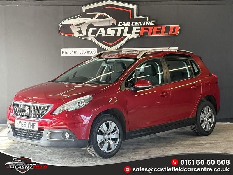 Used Peugeot 2008 Active 100 HP (73 kW) 2016 Red SUV