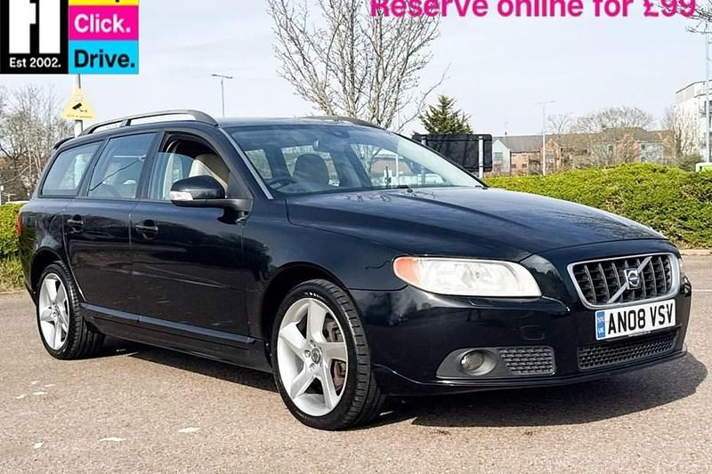 Used Volvo V70 SE 2008 Black Estate