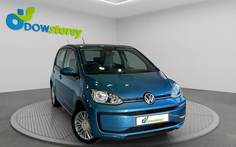 Used VW up! move up! 60 HP (44 kW) 2017 Blue Hatchback
