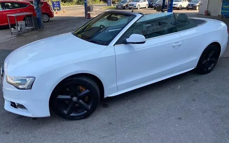 Used Audi A5 Cabriolet S-Line 211 HP (155 kW) 2012 White Cabriolet