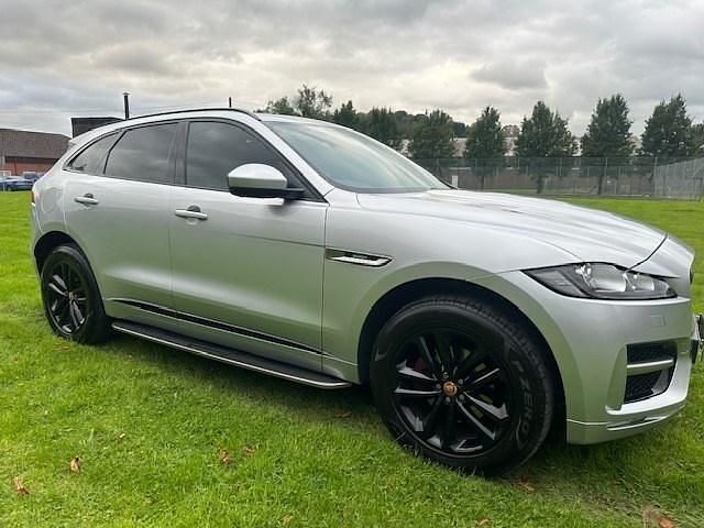Silver Used 2016 Jaguar F-Pace R-Sport SUV | £12,995 (A bit pricey) - Image 1/2