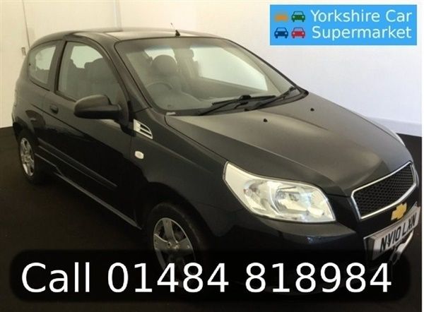 Black Used 2010 Chevrolet Aveo Hatchback | £1,595 - Image 1/1