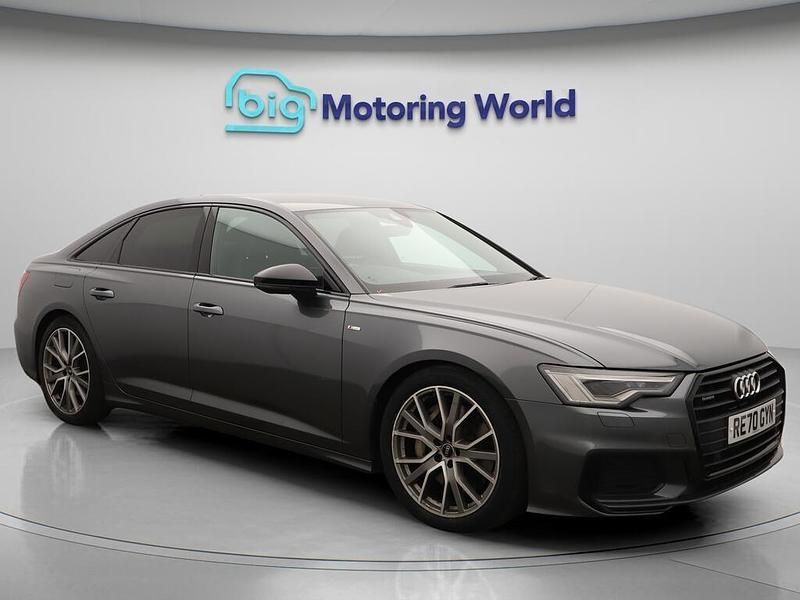 Grey Used 2021 Audi A6 Black Edition Sedan | £27,500 (Fair price) - Image 1/4