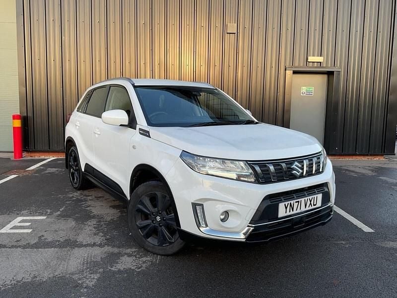 White Used 2021 Suzuki Vitara SZ-T Hatchback | £11,699 (Fair price) - Image 1/4