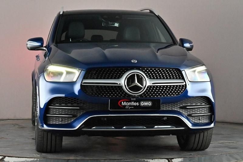 Used Mercedes GLE400 AMG line 2020 Blue Estate