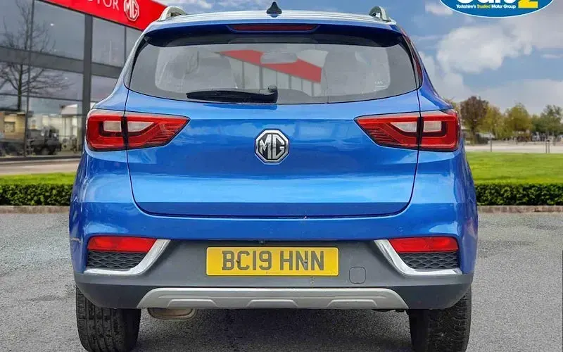 Used MG ZS Exclusive 106 HP (77 kW) 2019 Blue SUV