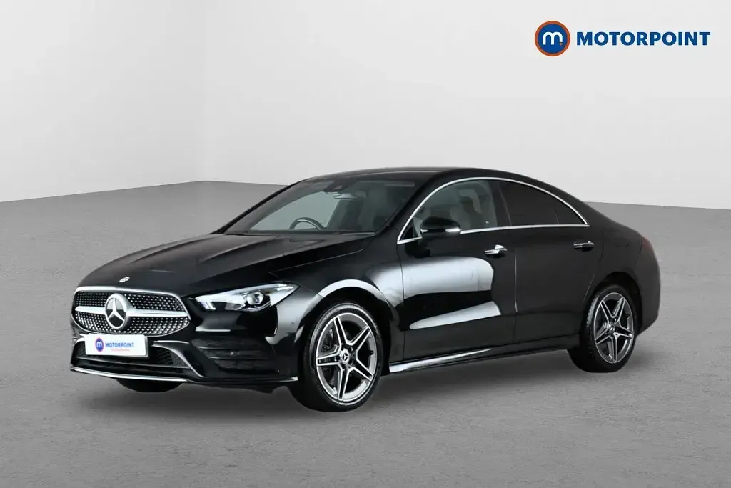 Used Mercedes CLA250e AMG Line Premium 2022 Black Coupe