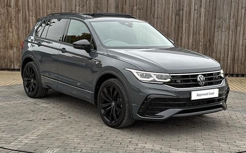 Grey Used 2023 VW Tiguan Black Edition SUV | £31,299 (A bit pricey) - Image 1/3