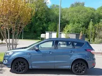 Begagnad Ford Kuga ST-Line X 150 HK (110 kW) 2018 Blå SUV
