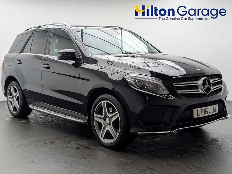 Used Mercedes GLE250 AMG Line Premium 204 HP (150 kW) 2016 Black SUV