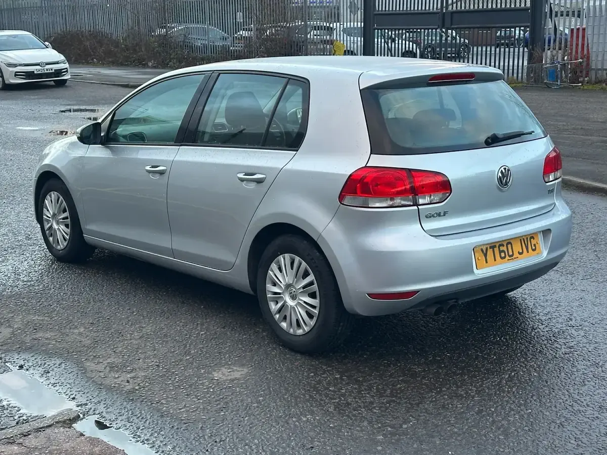 Used VW Golf VI S 122 HP (89 kW) 2010 Silver Hatchback