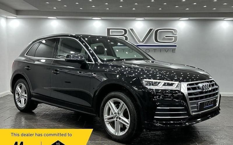 Black Used 2017 Audi Q5 S-Line SUV | £15,994 (Fair price) - Image 1/2