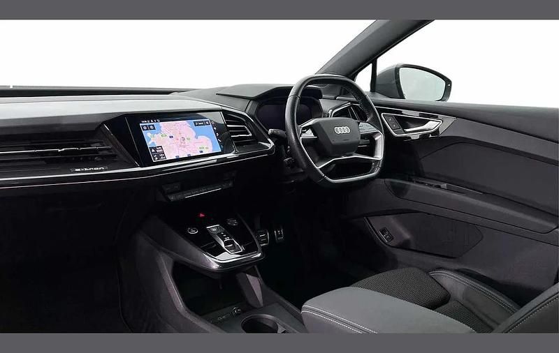 Used Audi Q4 e-tron S-Line 150 kW (204 HP) 2021 Grey SUV