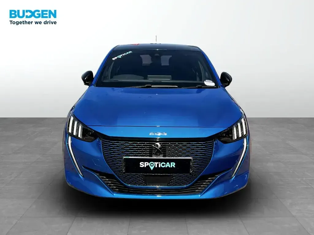 Used Peugeot e-208 Premium 100 kW (136 HP) 2022 Blue Hatchback