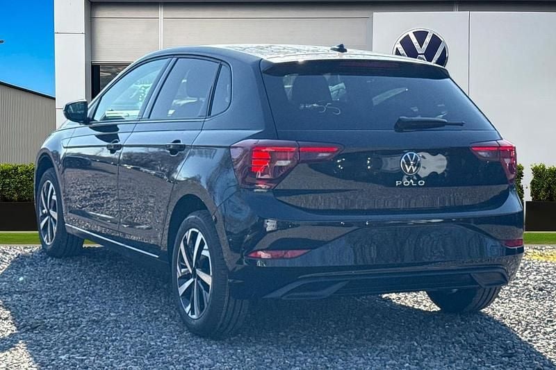 New VW Polo Match 95 HP (69 kW) 2026 Black Hatchback