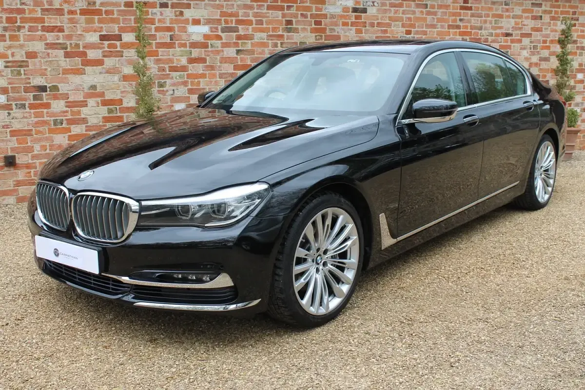 Used BMW 740L Basis 2016 Black Sedan