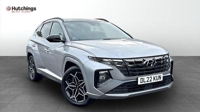 Silver Used 2022 Hyundai Tucson N Line SUV | £22,600 (Fair price) - Image 1/4