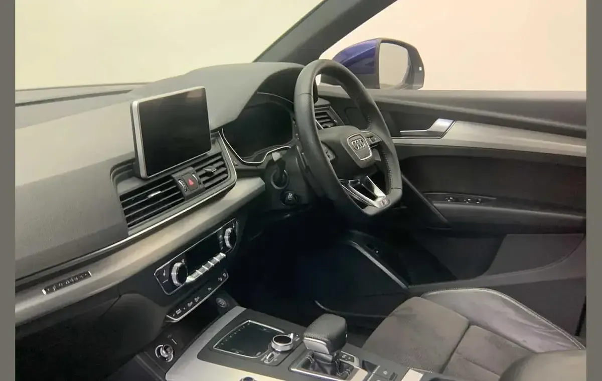 Used Audi Q5 S-Line 248 HP (182 kW) 2018 Blue SUV