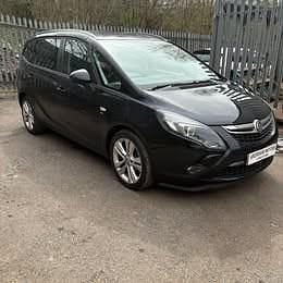 Used Vauxhall Zafira Tourer SRi 165 HP (121 kW) 2013 Black MPV