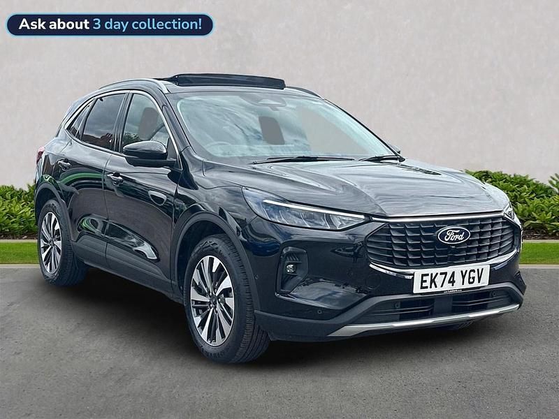 Black Used 2024 Ford Kuga Titanium SUV | £24,999 (Fair price) - Image 1/4